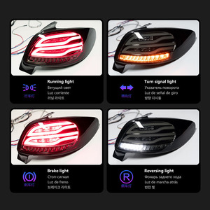 Pour <span class=keywords><strong>Peugeot</strong></span> 206/<span class=keywords><strong>207</strong></span> : Ensemble <span class=keywords><strong>de</strong></span> feux arrière <span class=keywords><strong>de</strong></span> conversion – Feux <span class=keywords><strong>de</strong></span> recul LED, feux <span class=keywords><strong>de</strong></span> freinage, clignotants séquentiels - Product Image 4