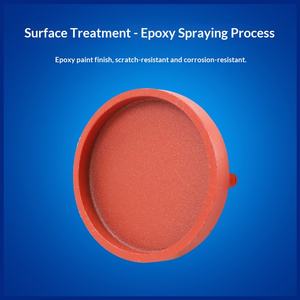 消防沟管夹盲板滚槽刚性夹连接件 DN100 管件接头堵头型号 XGQT09-114-<span class=keywords><strong>2.3</strong></span> - Product Image 3