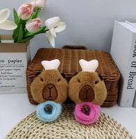 Animaux Mignons Capybara Bracelet Accessoire de Poignet pour Enfants Animal en Peluche Enfant Cadeau Poupée Jouet en Peluche