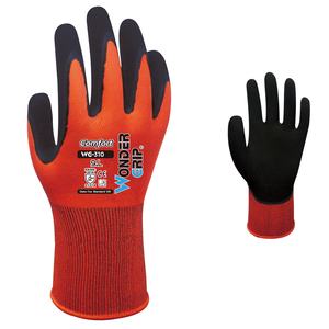 WG-310 rojo de Spandex de Nylon de Micro espuma de látex, nitrilo Palma Maxi alta Flex jardinería seguridad guantes de trabajo - Product Image 1