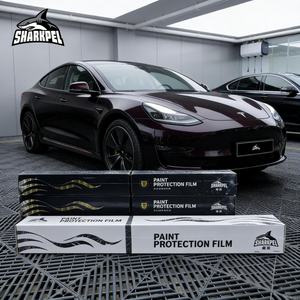 <span class=keywords><strong>Film</strong></span> de protection pour vitres de voiture - Nano-céramique, changement de couleur, auto-réparateur, anti-rayures, blocage UV/IR à 99 %, vision unidirectionnelle jour/nuit - Product Image 1