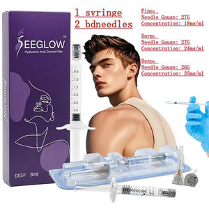 Gel d'<span class=keywords><strong>acide</strong></span> <span class=keywords><strong>hyaluronique</strong></span> injectable efficace de 2 ml, anti-rides, anti-âge, pour l'augmentation professionnelle des lèvres et du nez - Product Image 4