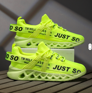 Chaussures de sport et décontractées tendance, respirantes, légères, avec empeigne en tricot, semelle EVA, douces et confortables - Product Image 4
