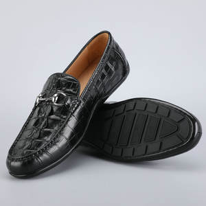 Chaussures pour hommes italiennes de haute qualité, à enfiler, à bout carré, décontractées et formelles pour l'automne, faites à la main et personnalisées - Product Image 1