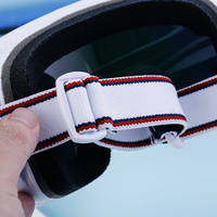 Lunettes de ski et de snowboard unisexes Partagas, vente en gros, mode, coupe-vent, respirantes, avec lentilles miroir, pour femmes et hommes