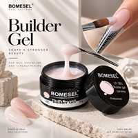 Gel Constructeur Professionnel pour Extension et Renforcement des Ongles 24 Couleurs Gel UV OEM Marque Privée Fournitures pour Ongles en Gros 30g
