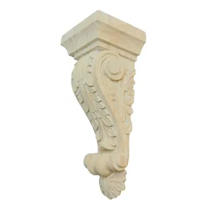 Support de corsage décoratif pour fleurs, en polyrésine, Sculpture à Offre Spéciale sculptée, effet en bois, 1 an
