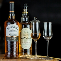 Vaso de Cristal para Degustación de Whisky Escocés, Copita para Whisky XO, para Chivas, Copa Tulipán, Copa Clásica para Cata de Vinos
