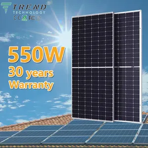 ระบบแผงเซลล์แสงอาทิตย์สำหรับบ้าน/โรงงานที่กำหนดเองราคาถูกแผงเซลล์แสงอาทิตย์ชุดกระเบื้องหลังคาผู้ผลิต Monocrystalline 500W 550W 1000W