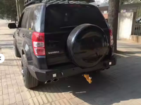 Pelindung Bumper Depan / Nose Guard Baja dengan Lubang Pengait Derek untuk Suzuki Grand Vitara - Aksesori Bumper Belakang, Pemasangan dengan Baut
