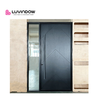 Portes extérieures décoratives contemporaines Portes d'entrée modernes par Luvindow Windows Inc