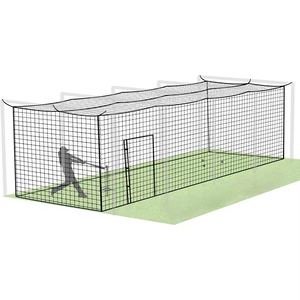 Bán sỉ Heavy Duty 70 chân ngoài trời trở lại dừng bóng mềm bóng chày Net batting lồng - Product Image 1