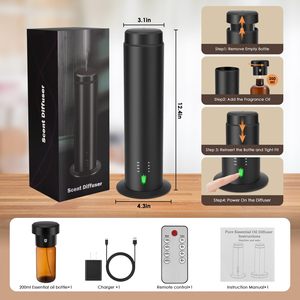 Wholesale Home Hotel Room Luxury Smart Electric Fragrance Cold Air Aroma Waterless Essential <b>Oil</b> Scent Tower <b>Diffuser</b> Machine - Product Image 4
