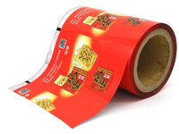 Emballage personnalisé en métal laminé brillant, résistant à l'humidité, de qualité alimentaire, pour snacks, huile d'olive, chocolat, prix usine