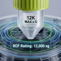 Tube de centrifugation stérile de 50 ml, design citron, emballage en sachet, tube de centrifugation jetable pour la recherche biologique