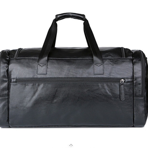 Bolsa de Lona Unisex de PU con Cierre de Cremallera, Bolso de Viaje Cruzado de Gran Tamaño para Viajes de Negocios y Almacenamiento en Dormitorios Estudiantiles - Product Image 3