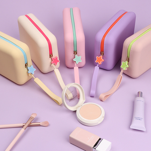 <span class=keywords><strong>Borsa</strong></span> per il Trucco in Silicone Personalizzabile con Logo, Impermeabile con Cerniera, per Articoli <span class=keywords><strong>da</strong></span> Toeletta, Borsetta <span class=keywords><strong>da</strong></span> Viaggio per Donne - Product Image 3