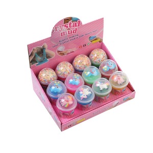Slime de descompresión con cuentas de colores en forma de taza de té con leche, no pegajoso, con adornos de slime de colores, antiestrés - Product Image 3