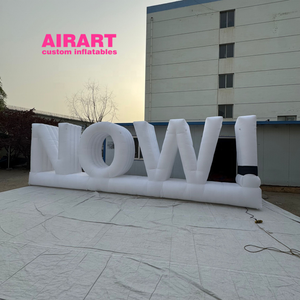 <span class=keywords><strong>Lettres</strong></span> de ballon blanc nouvellement conçues pour les expositions d'événements, ballons de lettre <span class=keywords><strong>gonflables</strong></span> personnalisés - Product Image 2