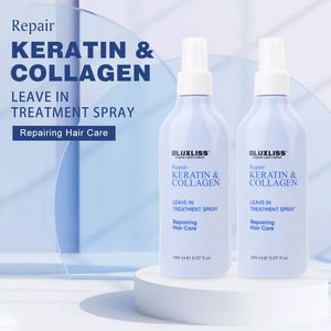 رذاذ للشعر لإصلاح تلف الكولاجين والكيراتين من LUXLISS ، بخاخ ترطيب وحماية من الحرارة ، رذاذ شعر خفيف لامع ومصنوع من رذاذ الشعر - Product Image 2