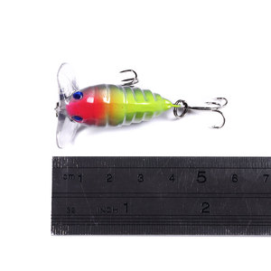 Appât à insectes Hengjia à prix compétitif 4CM 4.4G 8 #   <span class=keywords><strong>Leurre</strong></span> de pêche Hook Cicada - Product Image 5