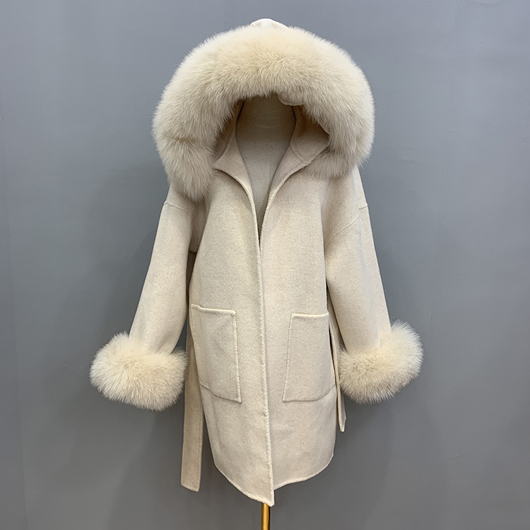 Beige con polsino