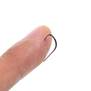 Hameçons de pêche à la mouche sans ardillon en gros, hameçons ultra-affûtés pour la fabrication de mouches Streamer <span class=keywords><strong>Stonefly</strong></span>, hameçons pour la fabrication de mouches Wooly Bugger - Product Image 5