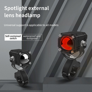 Red Devil của mắt Sương Mù Ánh sáng nhỏ phụ trợ ánh sáng <span class=keywords><strong>LED</strong></span> off road đèn sương mù 12V <span class=keywords><strong>LED</strong></span> Đèn phụ trợ cho xe máy với blinker - Product Image 3