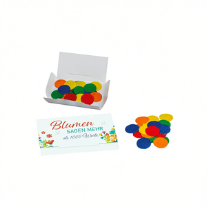 Coriandoli Floreali Ecologici Colori Assortiti Decorazioni per Feste Biodegradabili - Product Image 2