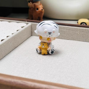 Dimoo <span class=keywords><strong>Dimo</strong></span> Cute PVC Beads Second Creation Modified Doll 3-Piece Trendy Toy Livraison gratuite peut être percé pour porte-clés chaîne de téléphone - Product Image 4