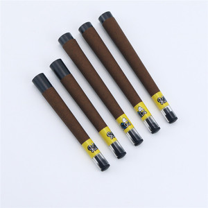 Tube en papier brun avec filtre et embout transparent pour usage enrouleur - Product Image 1