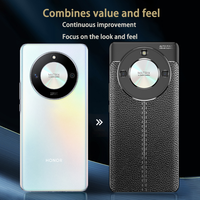 Étui de protection de luxe pour téléphone, nouveau design tendance, en cuir PU de qualité supérieure pour Huawei P50 Pro et Honor X50