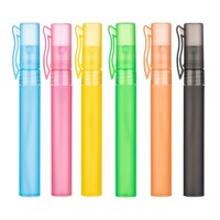 Approvisionnement d'usine 5ml 8ml 10ml stylo pulvérisation baril bouteille mat noir parfum vaporisateur frais souffle stylo clip bouteille