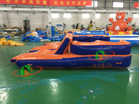 Équipement de divertissement aquatique pour l'extérieur, canapé gonflable, plate-forme d'île flottante pour loisirs aquatiques