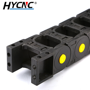 สายสะพานร่องถังลากพลาสติกความเร็วสูงเครื่องวิศวกรรมเงียบเครื่องมือนำทางโซ่ลาก - Product Image 6