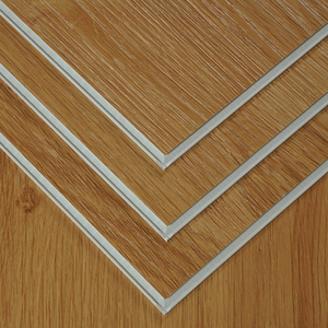 Suelo de vinilo impermeable de PVC/plástico para interiores, 4mm/5mm/6mm/8mm, madera/grano rígido/núcleo de enclavamiento, tablón de bloqueo antideslizante - Product Image 1