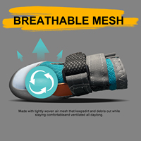 Bottes pour chien en maille respirante lumineuses et innovantes, antidérapantes et résistantes à l'usure, pour plusieurs races de chiens