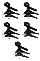 Attelle de genou réglable pour chien avec éclisses métalliques articulées pour le soutien des pattes arrière, manchon protecteur articulaire canin pour la stabilité des ligaments
