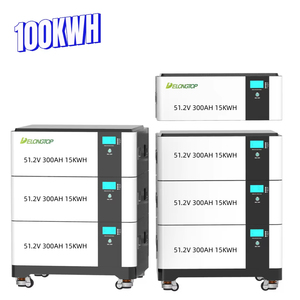 แบตเตอรี่โซลาร์แบบเรียงซ้อนได้ LFP51200 EU Stock 51.2V 314Ah 16kwh 32kwh 48kwh ระบบกักเก็บพลังงานภายในบ้าน พร้อมฐานเคลื่อนที่แบบโมดูลาร์ - Product Image 1