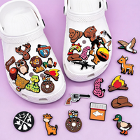 Oferta Caliente: Adornos para Zapatos de Caza Otoñales con Diseño de Ciervo, Broches de Animales Lindos para Zapatos, Decoración de Clogs de Camuflaje para Exteriores al por Mayor