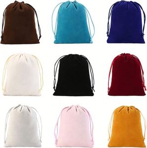 Velvet Drawstring Reusable Luxurious Bag for Mobile Phone <b>Tablet</b> Accessories Jewelry Bags Soft Pouches - Product Image 1