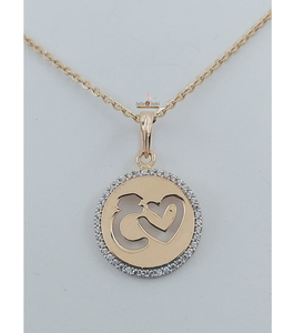 Colgante de Oro Real de 18 Quilates para Mujer, Exclusivo Colgante de Oro que Ofrece un Brillo Duradero y un Hermoso Aspecto Visual, de la India - Product Image 4