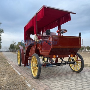 High-quality Electric Sightseeing Carriage Customized Luxury Style Four-wheel Electric Carriage - Product Image 5