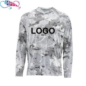 25 Farben Auf Lager Männer Langarm Sonnenschutz Uv Upf 50 T-Shirts Schnellt rocknende Kühlung Mesh Seiten Tarnung Angel hemden - Product Image 6