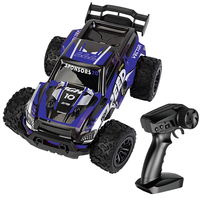 Flytec Y22 Azul, Camioneta a Control Remoto de 2.4G y 4 Canales, 4WD, Alta Velocidad, Derrape, Escala 1:20, Alcance de 50M, Lista para Usar
