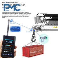 Sensor Penimbangan Tipe Shaft Pin dengan Penerima Nirkabel Genggam Sensor Penimbangan Shackle Shaft Pin Load Cell 2T untuk Tower Crane
