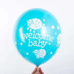 Factory Directly Promotional Advertisement Balloons Printed Custom Latex Round Ball For Balloons Party And Event Decoration