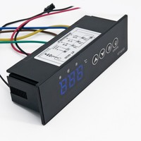 Termostato Digital Programable Multifuncional KT-6030 para Refrigerador, Controla 3 Funciones: Refrigeración, Iluminación y Ventilador.