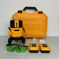 Niveau laser croisé vert autonivelant, plus lumineux et plus fin, version améliorée, certifié CE, pour la construction, 2/3/5 lignes