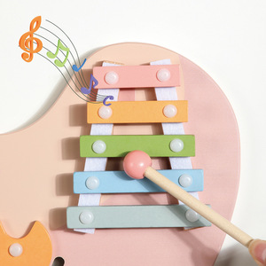 Jeu de labyrinthe mural en bois en forme de crocodile pour enfants, jouet éducatif de 4 à 6 ans - Product Image 1